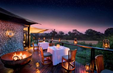 Ngala Tented Camp riverbed views
