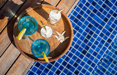 Drinks at your pool
